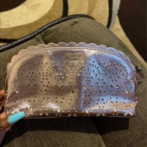 Victoria's Secret Metallic Cosmetic/Makeup Bag
